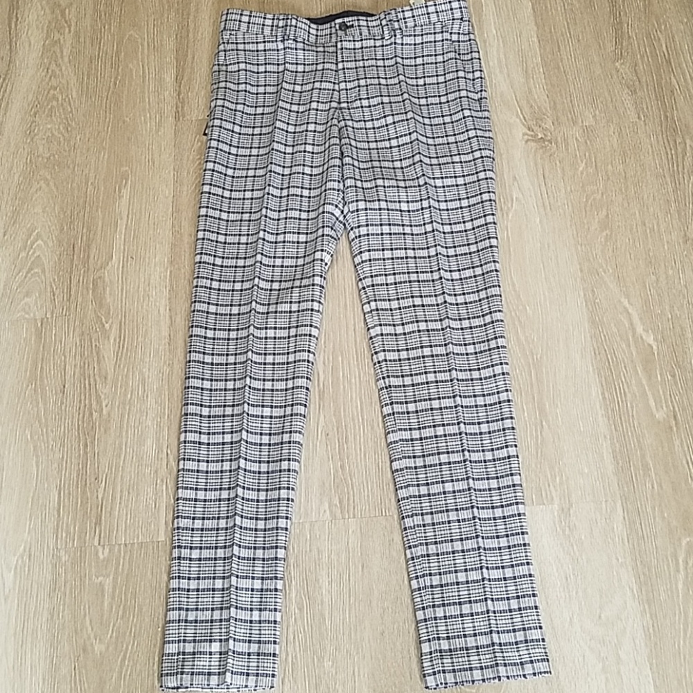 Zara men Plaid Suit Pants - Picture 3 of 6
